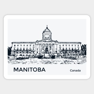 Manitoba Canada Sticker